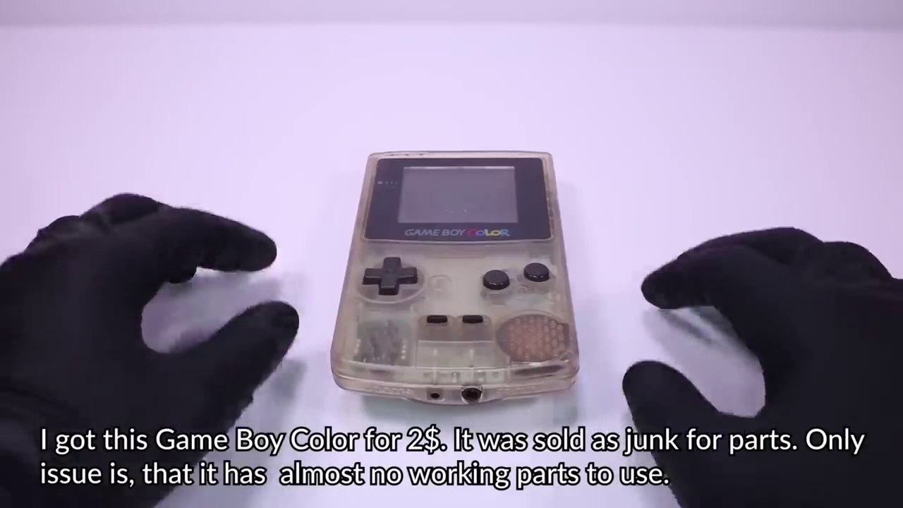 I Restored This 2$ Ebay Junk Game Boy Color - Retro Console Restoration & Repair