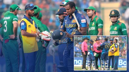 Download Video: CWC 2023: SL vs BAN Shakib Al Hasan..ఆ Timed Out కూడా కలిసొచ్చింది  | Telugu OneIndia