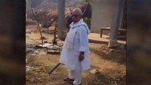 सीतापुर: नाली निर्माण रुकवाने के लिए निकल गई बंदूक, राइफल, वीडियो वायरल