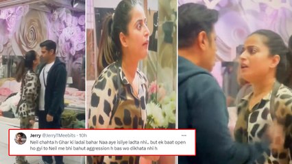 Bigg Boss 17: Aishwarya की बदतमीजियां देख Neil का फूटा गुस्सा, fans बोले- इसे Divorce दे दो...!