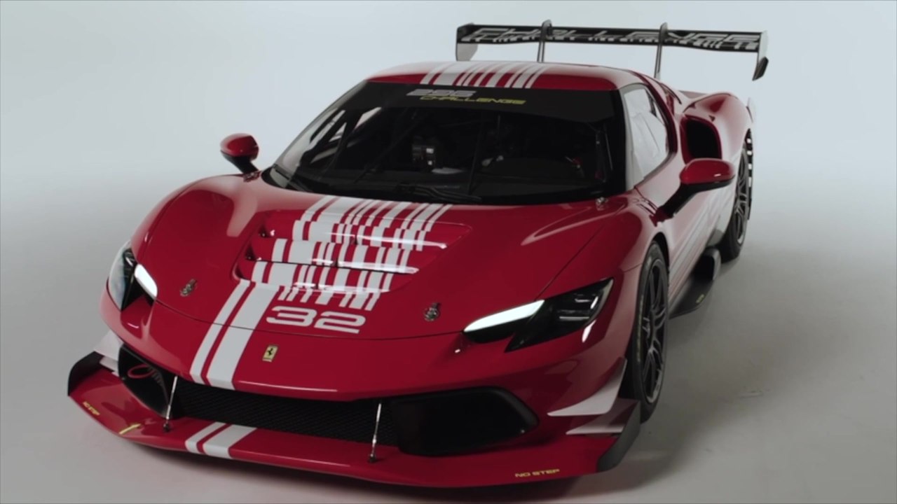 Ferrari 296 Challenge Design preview