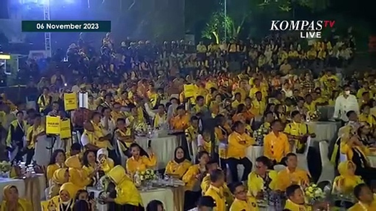 [FULL] Sambutan Prabowo di HUT ke-59 Golkar, Bahas Legacy Jokowi untuk RI