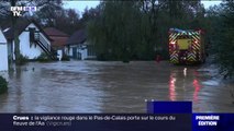 Inondations dans le Pas-de-Calais: une soixantaine de villages sont sous les eaux