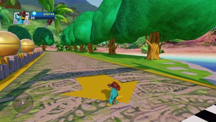 Disney Infinity 2.0 Donald Duck's OJ race Toy Box