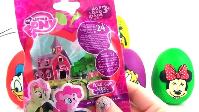 Disney Mickey Mouse Clubhouse, Minnie, Goofy, Daisy, Donald Duck Pluto Play-Doh Toy Surprise Eggs Old Cartoons