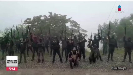 Difunden video del grupo armado “Ejército Civil Indígena de Pantelhó”