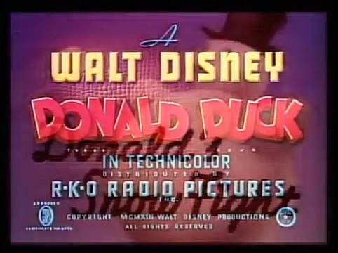 Donald Duck - Donalds Snow Fight (1942) Old Cartoons