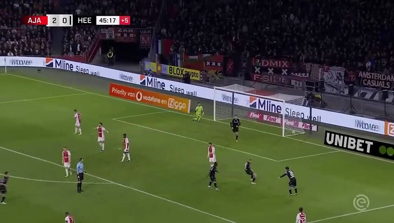 Ajax 4-1 win over Heerenveen in the Dutch Eredivisie