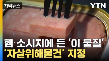 [자막뉴스] 햄·소시지에 든 이것, '자살위해물건' 지정 / YTN