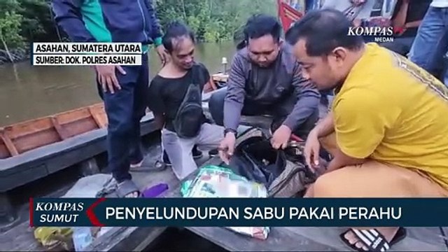 Personel Satresnarkoba Polres Asahan Gagalkan Penyelundupan Sabu 4 Kg Asal Malaysia