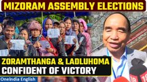 Mizoram CM Zoramthanga and Opposition Leader Ladluhoma Claim Upper Hand in Elections | OneIndia News