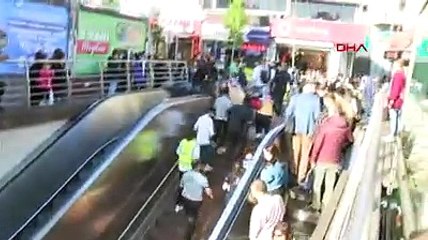 İstanbul'da metroda intihar girişimi