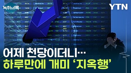 대혼란에 개미 '비명'...하루 만에 지옥 가는 코스닥 [Y녹취록] / YTN