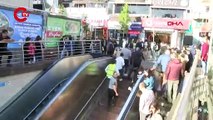 Yenikapı-Hacıosman Metro hattında intihar girişimi! Seferler durduruldu