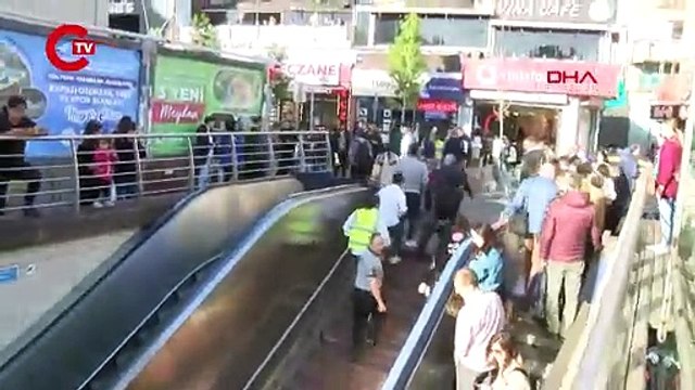 Yenikapı-Hacıosman Metro hattında intihar girişimi! Seferler durduruldu