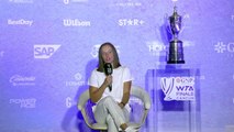 WTA Finals 2023 - Iga Swiatek, winner of the WTA Finals and world number 1: 