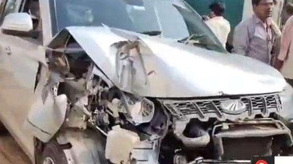 కాకినాడ జిల్లా: పెద్దాపురంలో కారు బీభత్సం