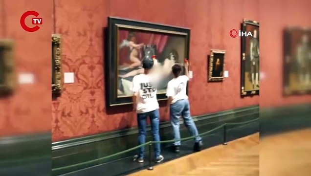 İhlas Haber Ajansı, 'Aynadaki Venüs' tablosundaki çıplak kadını sansürledi