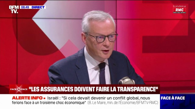 Tempêtes Céline, Ciaran et Domingos: 120.000 demandes d'indemnisation ont été déposées chez les différents assureurs affirme Bruno Le Maire