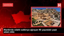 Mardin'de silahlı saldırı sonucu 90 yaşındaki adam hayatını kaybetti