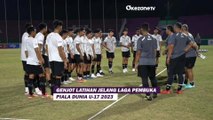 Jelang Hadapi Ekuador, Timnas Indonesia U-17  Genjot Latihan di Surabaya