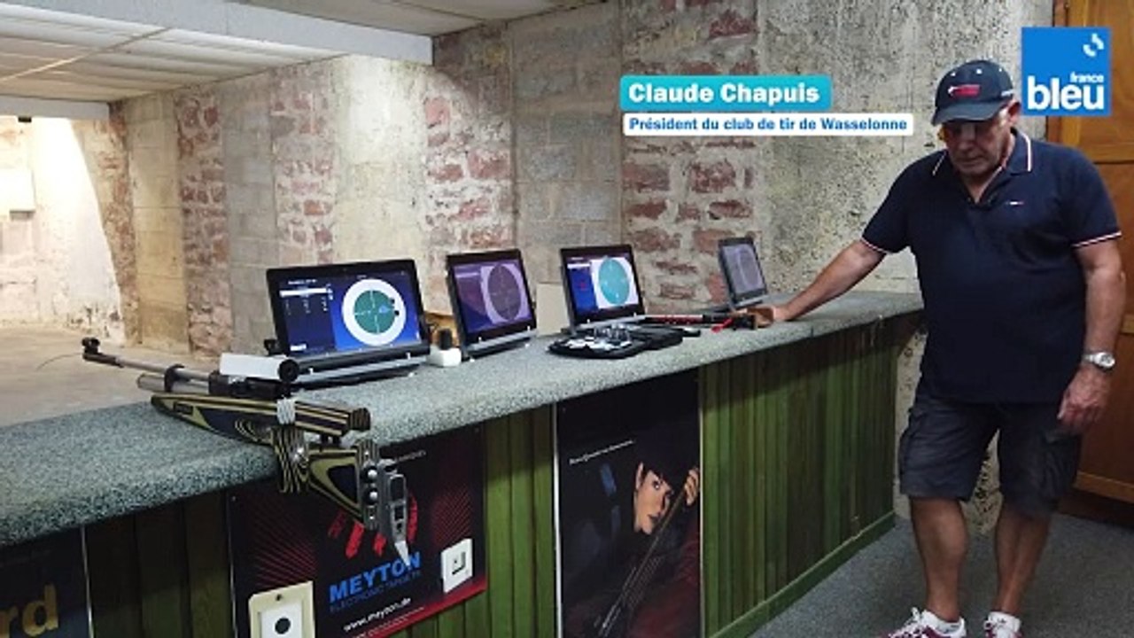 6/6 : le tir au pistolet avec Claude Chapuis du Club de tir Wasselonne