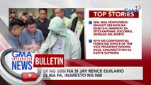 Lider ng SBSI na si Jay Rence Quilario at 12 iba pa, inaresto ng NBI | GMA Integrated News Bulletin