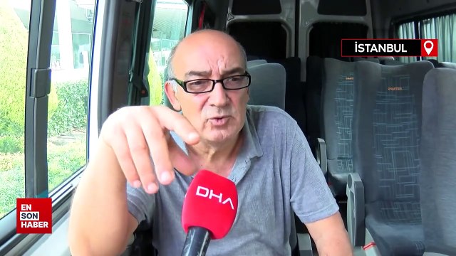 Sarıyer'de polisleri taşıyan otobüs denize düşme tehlikesi atlattı