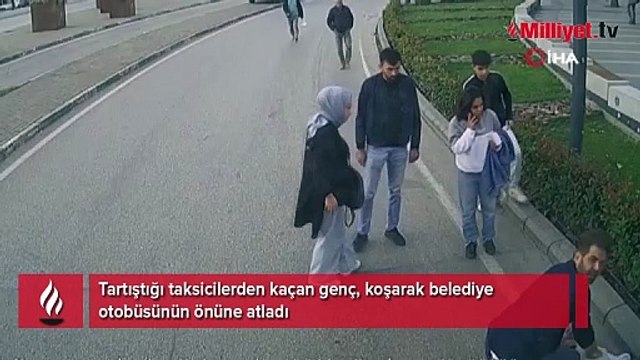 Şoförün dikkati faciayı önledi! Araç içi kamerasına saniye saniye kaydetti