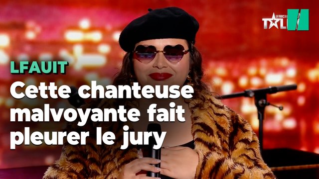LFAUIT : cette chanteuse malvoyante a reçu une standing ovation du public et du jury