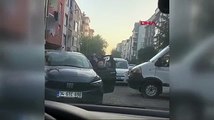İstanbul'da taciz şüphelisine meydan dayağı kamerada