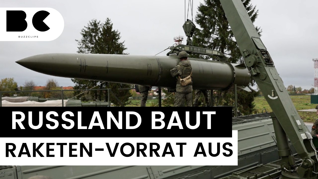 Russland baut Vorrat an Raketen massiv aus