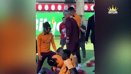 Sakatlanan Fernando Muslera, Bayern Münih maçı öncesi antrenmana çıktı