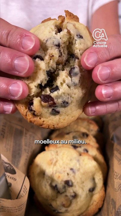 CUISINE ACTUELLE - Cookies extra-moelleux
