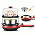 Household Breakfast Machine Stainless Steel Egg Steamer Egg Cooker Omelette Device Small Appliances Gift Gifts
