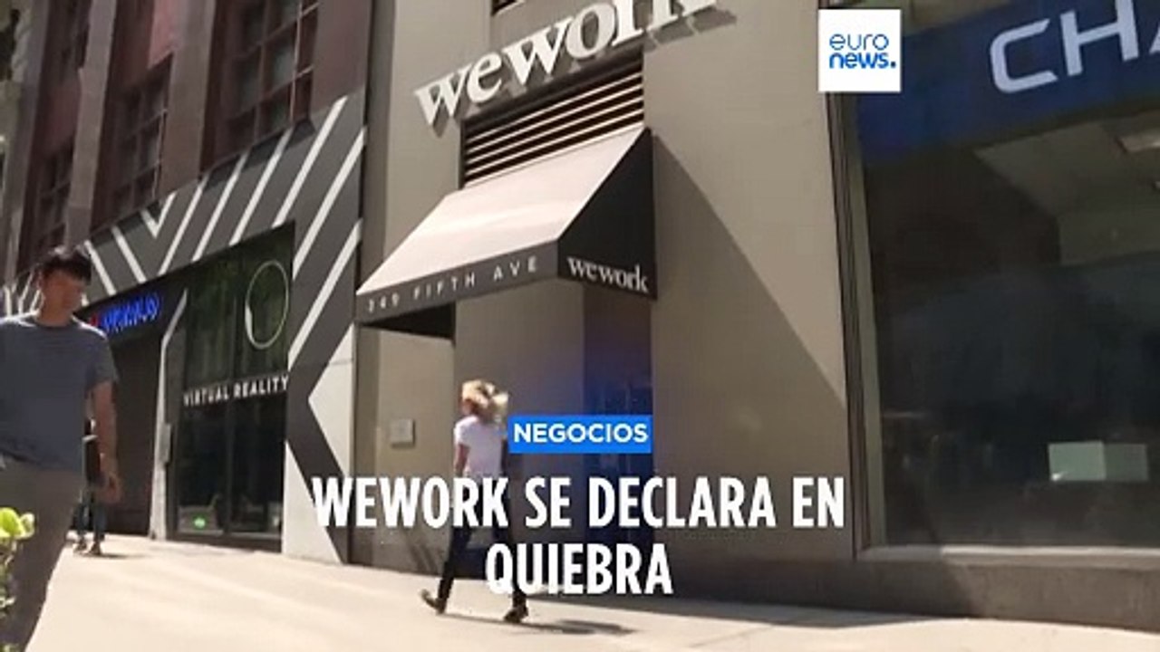 WeWork, el gigante del coworking, se declara en quiebra