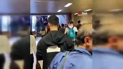 4. Levent Metro istasyonunda bir kadın metronun önüne atladı