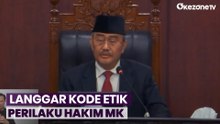 Tok! MKMK Jatuhkan Sanksi Teguran kepada Anwar Usman Cs, Buntut Putusan Batas Usia Capres Cawapres