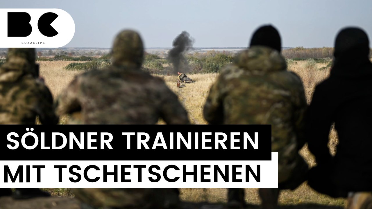 Wagner-Söldner trainieren mit Kadyrows Truppen