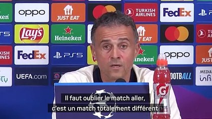 Luis Enrique : "On ne changera pas notre idée de jeu"