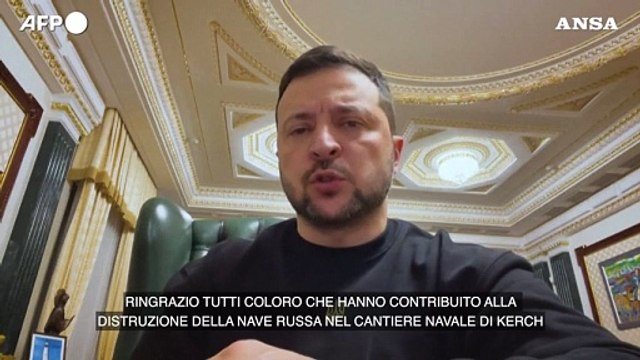 Zelensky: Adesso non e' il momento per le elezioni