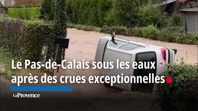 Le Pas-de-Calais sous les eaux après des crues exceptionnelles