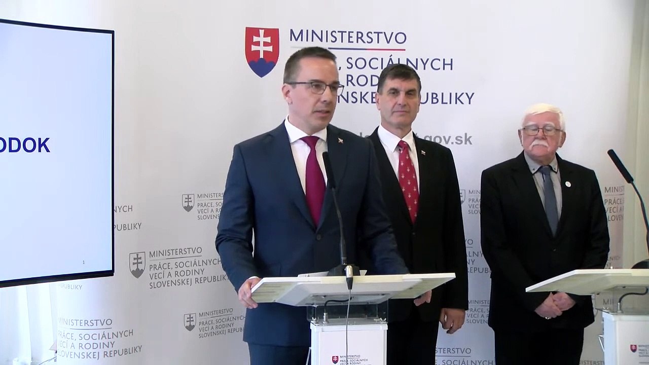 ZÁZNAM: E.Tomáš:Sociálna poisťovňa nemôže vyplatiť v tomto roku plný 13. dôchodok