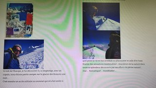 Lecture de mon ebook Passion du mont Blanc illustré