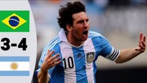 Brazil Vs Argentina Highlights & Goals