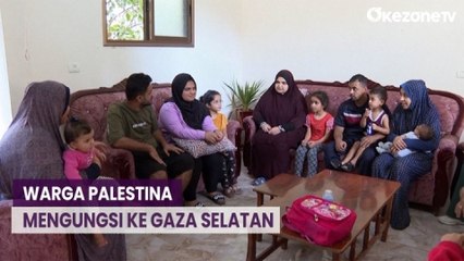 Ini Kisah Warga Palestina Mengungsi ke Khan Younis, Gaza Selatan