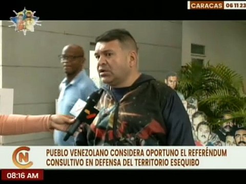 Caracas | Ciudadanos apoyan rotundamente el referéndum consultivo en defensa del territorio Esequibo