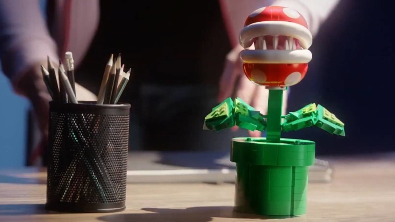 Die Piranha-Pflanze aus Super Mario gibt's jetzt auch als schicke Lego-Figur