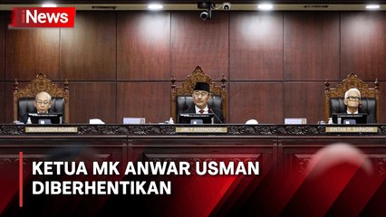 Breaking News, MKMK Putuskan Anwar Usman Dipecat dari Ketua Mahkamah Konstitusi