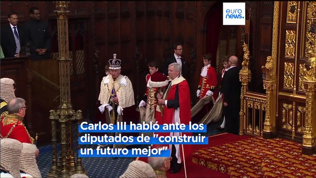 Primer discurso de Carlos III como rey ante el Parlamento británico